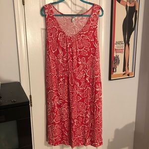 Pink Floral Plus Size Old Navy Dress 2x